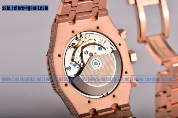 Audemars Piguet Royal Oak 1:1 Clone Chronograph Watch Rose Gold 26320OR.OO.1220OR.013D (EF)